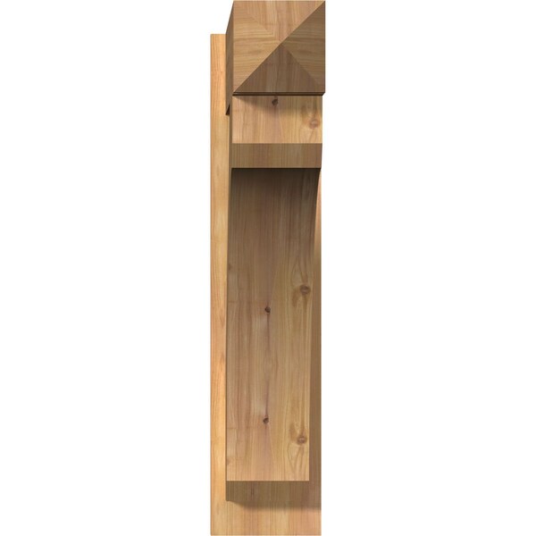 Legacy Arts & Crafts Smooth Outlooker, Western Red Cedar, 7 1/2W X 30D X 34H
